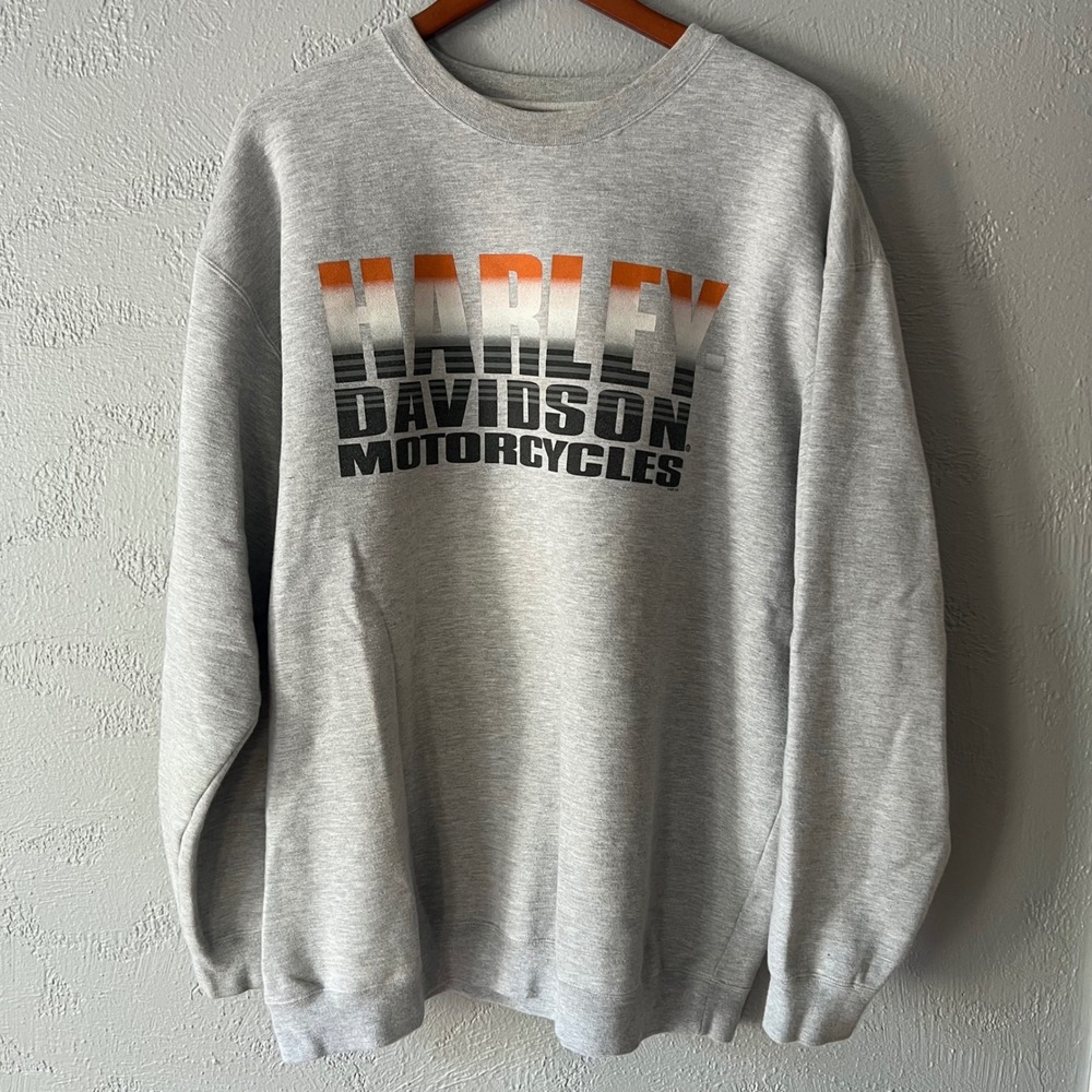Harley Davidson Four Corners Farmington NM Sweatshirt Gray XL 2007 Vintage Biker